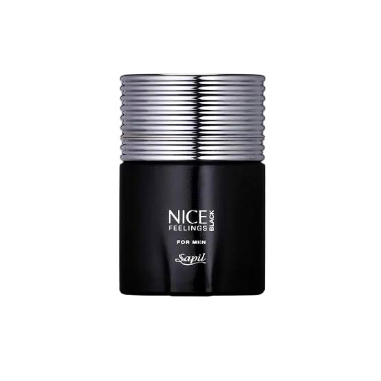 عطر ساپیل نایس بلک | Nice Feelings Black اکسیر فوق غلیظ با ۹۰٪ خلوص اسانس و رایحه فوژه مردانه (D_71)