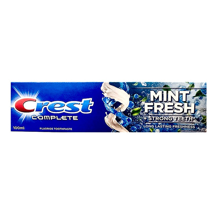 خمیردندان کرست مدل Complete Mint Fresh | طعم نعناع تازه و ماندگار | تقویتکننده دندان و محافظت کامل از دهان | حجم ۱۰۰ میلیلیتر | ساخت آلمان