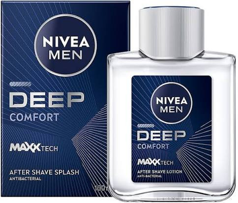 لوسیون پس از اصلاح نیوا من مدل DEEP COMFORT MAXTECH | ضد باکتری و مرطوب‌کننده | تسکین دهنده و نرم‌کننده پوست | حجم ۱۰۰ میلی‌لیتر | ساخت آلمان